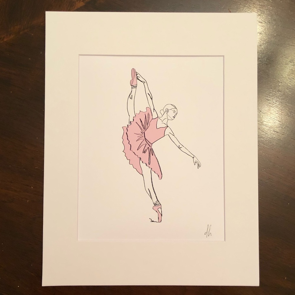 Original ballerina print